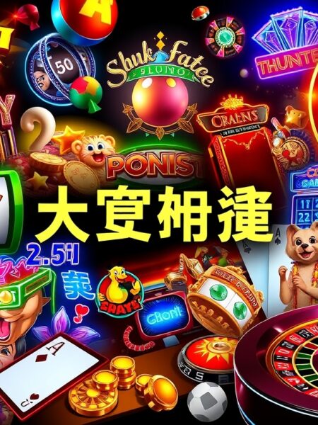 娛樂城電子遊戲：盤點最受歡迎的遊戲類型