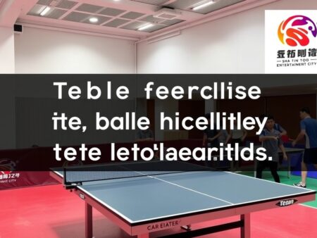 沙田娛樂城桌球場收費詳情及注意事項